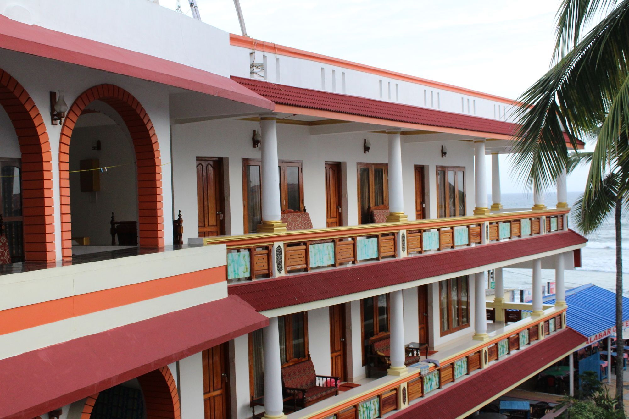 Hotel Sea View Palace - The Beach Hotel, Kovalam Esterno foto