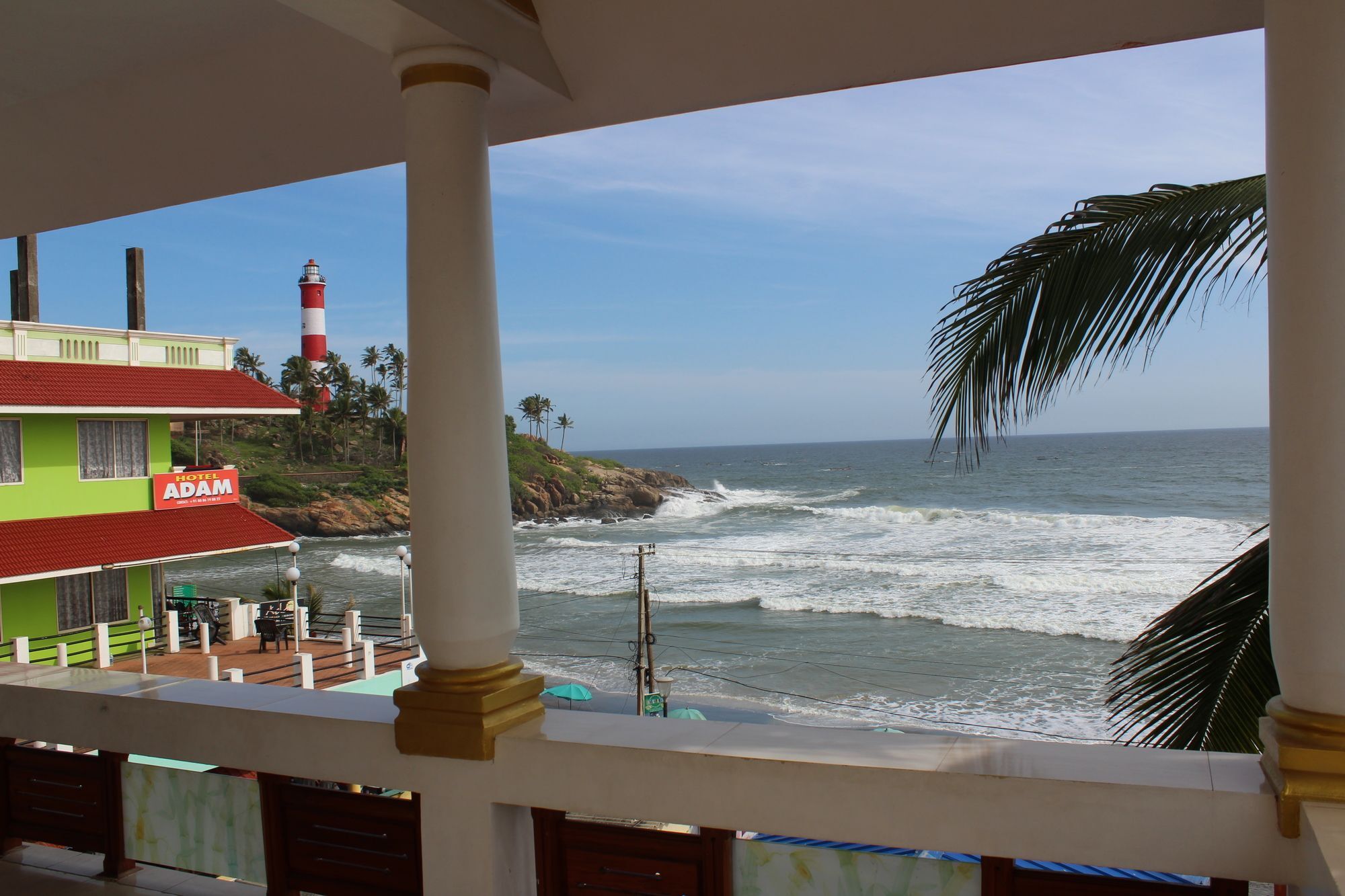 Hotel Sea View Palace - The Beach Hotel, Kovalam Esterno foto